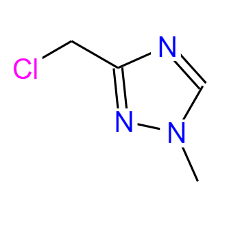 CAS：135206-76-7,中文名稱：3-(氯甲基)-1-甲基-1H-1,2,4-三唑鹽酸鹽 英文名稱：3-CHLOROMETHYL-1-METHYL-1H-[1,2,4]TRIAZOLE