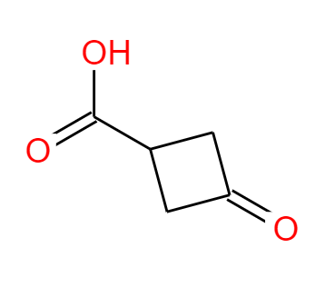 CAS：23761-23-1,中文名稱：3-氧代環丁烷基羧酸 英文名稱：cyclobutanone-3-carboxylic acid 