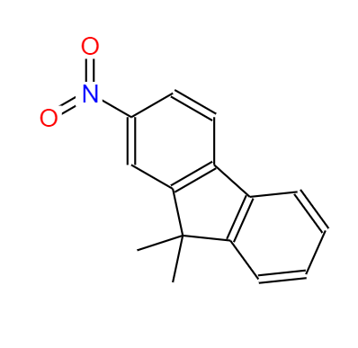 CAS：605644-46-0,中文名稱：2-硝基-9,9-二甲基芴 英文名稱：9,9-Dimethyl-2-nitro-9H-fluorene 