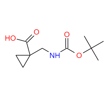 CAS：204376-48-7,中文名稱：1-{[(叔丁氧羰基)氨基]甲基}環(huán)丙基甲酸 英文名稱：BOC-AMCP-OH 