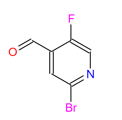 CAS：1005291-43-9,中文名稱：2-溴-5-氟-4-吡啶甲醛 