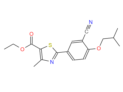  CAS：160844-75-7,英文名稱：Ethyl2-(3-cyano-4-isobutoxyphenyl)-4-methyl-5-thiazolecarboxylate