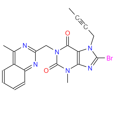  CAS：853029-57-9，英文名稱：1-[(4-Methylquinazolin-2-yl)Methyl]-3-Methyl-7-(2-butyn-1-yl)-8-broMoxanthine
