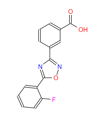 CAS：775304-57-9,中文名稱：3-[5-(2-氟苯基)-1,2,4-惡二唑-3-基]苯甲酸 英文名稱：Ataluren(PTC124) 