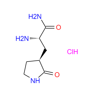 CAS：2628280-48-6，英文名稱：3-Pyrrolidinepropanamide, α-amino-2-oxo-, hydrochloride 