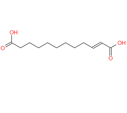 CAS：6402-36-4，中文名稱：反式-2-十二碳烯二酸 