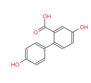 CAS：53197-57-2，中文名稱：4,4-二羥基-[1,1-聯(lián)苯]-2-羧酸 英文名稱：4,4'-Dihydroxy-biphenyl-2-carboxylic acid 