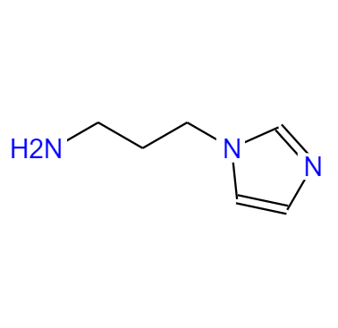 CAS：5036-48-6,中文名稱：1-(3-氨丙基)咪唑 英文名稱：1-(3-Aminopropyl)imidazole 