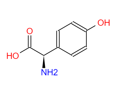 CAS：22818-40-2,中文名稱：左旋對羥基苯甘氨酸 英文名稱：4-Hydroxy-D-(-)-2-phenylglycine 