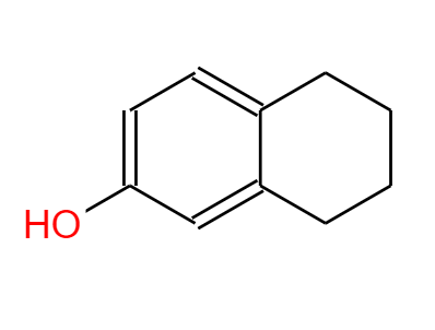 CAS： 1125-78-6，中文名稱： 5,6,7,8-四氫-2-萘酚 英文名稱：5,6,7,8-Tetrahydro-2-naphthol 