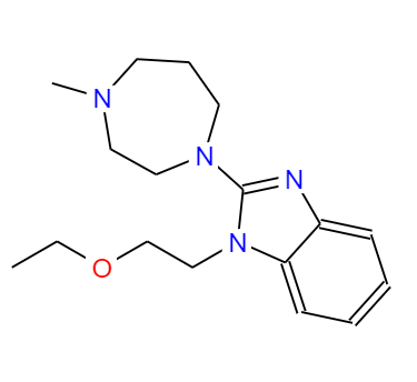 CAS： 87233-61-2，英文名稱：Emedastine 