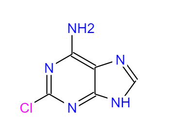 CAS： 1839-18-5，中文名稱： 2-氯腺嘌呤 英文名稱：2-chloro-9H-purin-6-amine 