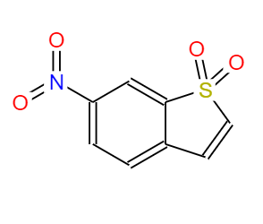  CAS： 19983-44-9，中文名稱： 6-硝基-1-苯并噻吩1,1-二氧化物