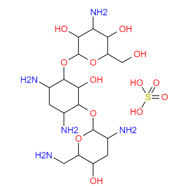 CAS： 79645-27-5，中文名稱： 硫酸妥布霉素 英文名稱：TobramycinSulfate 