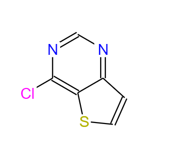 CAS： 16269-66-2，中文名稱： 4-氯噻吩并[3,2-d]嘧啶 英文名稱：4-Chlorothieno[3,2-d]pyrimidine