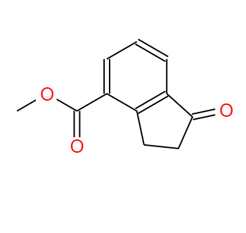 CAS：55934-10-6，中文名稱： 1-茚滿酮-4-羧酸甲酯 英文名稱：1H-Indene-4-carboxylic acid, 2,3-dihydro-1-oxo-, Methyl ester