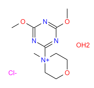 CAS： 3945-69-5，英文名稱：4-(4,6-Dimethoxy-1,3,5-triazin-2-yl)-4-methyl morpholinium chloride 