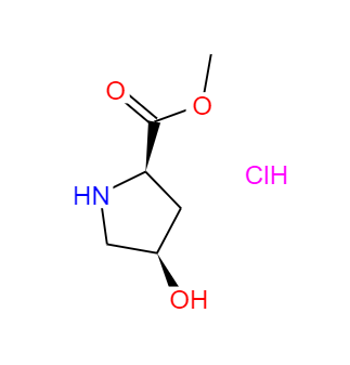 CAS： 114676-59-4，英文名稱：(2R,4R)-4-Hydroxypyrrolidine-2-carboxylic acid methyl ester hydrochloride 