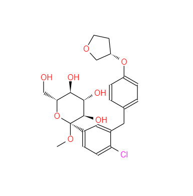 CAS： 1279691-36-9，中文名稱： 恩格列凈雜質85 英文名稱：Empagliflozin Impurity 85 