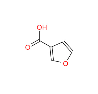 CAS： 488-93-7，中文名稱： 3-呋喃甲酸 英文名稱：3-furoic acid 
