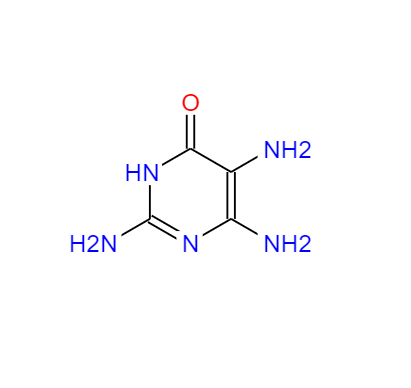 CAS： 1004-75-7，中文名稱： 2,5,6-三氨基嘧啶-4(3H)-酮 英文名稱：2,5,6-Triaminopyrimidin-4(3H)-one 