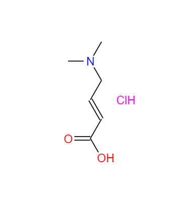  CAS： 848133-35-7，中文名稱： 反式-4-二甲基胺基巴豆酸鹽酸鹽 英文名稱：trans-4-Dimethylaminocrotonic acid hydrochloride