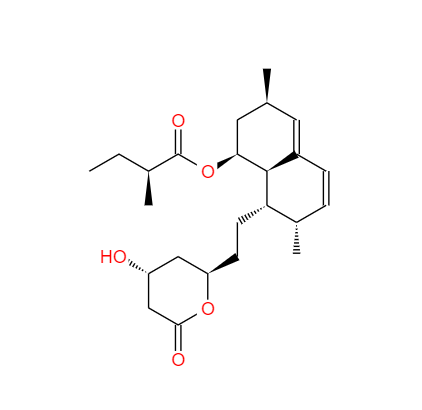 CAS： 75330-75-5，中文名稱： 洛伐他汀 英文名稱： Lovastatin 