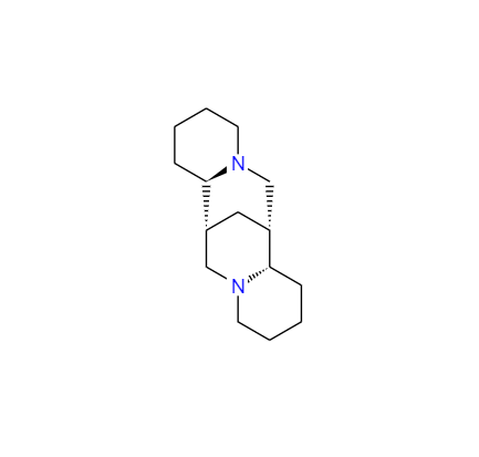 CAS： 492-08-0，中文名稱： (+)-鷹爪豆堿 英文名稱：(+)-Sparteine 