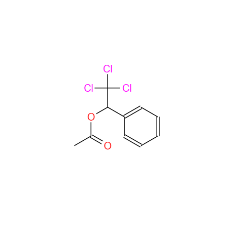  CAS： 90-17-5，中文名稱： 乙酸-α-(三氯甲基)芐酯 英文名稱：α-(Trichloromethyl)benzyl acetate