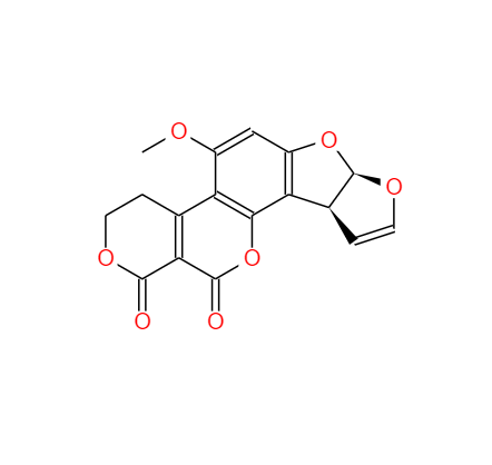 CAS： 1165-39-5，中文名稱： 黃曲霉素 G1 英文名稱：Aflatoxin G1 