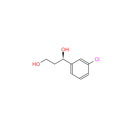 CAS： 632327-18-5，中文名稱： (1R)-1-(3-氯苯)-1,3-丙二醇 英文名稱：(R)-1-(3-chlorophenyl)propane-1,3-diol 