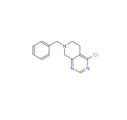  CAS： 192869-80-0，英文名稱：7-Benzyl-4-chloro-5,6,7,8-tetrahydropyrido[3,4-d]pyrimidine