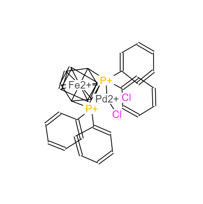 CAS：72287-26-4，DPPF二氯化鈀，[1'1-Bis(diphenylphosphino)ferrocene] dichloro palladiuM(II) ，