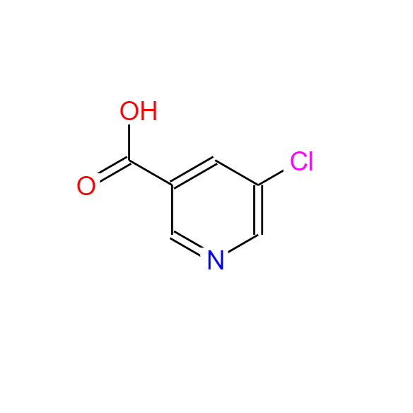 CAS： 22620-27-5，中文名稱： 5-氯煙酸 ，英文名稱：5-Chloronicotinic acid 