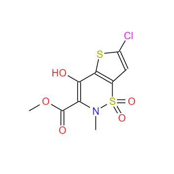 CAS：70415-50-8,，6-氯-4-羥基-2-甲基-2-甲基-2H-噻吩并[2,3-e][1,2]噻嗪-3-羧酸甲酯1,1-二氧化物 