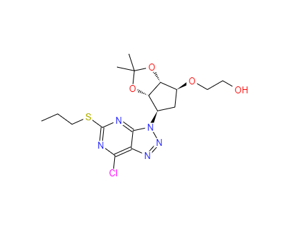 CAS：376608-75-2，基)-4-嘧啶基]氨基]四氫-2,2-二甲基-4H-環戊烯并- 1,3-二惡茂-4-基]氧基]乙醇 