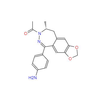 CAS：161832-65-1，(8R)-7-乙酰基-5-(4-氨基苯基)-8,9-二氫-8-甲基-7H-1,3-二氧雜環戊烯并[4,5-H][2,3]苯并二氮雜卓