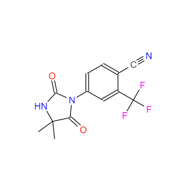 CAS：143782-20-1，4-(4,4-二甲基-2,5-二氧代咪唑啉-1-基)-2-三氟甲基苯甲腈