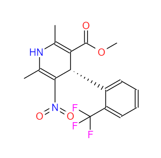 CAS：98625-26-4，(S)-2,6-二甲基-5-硝基-4-(2-三氟甲基)苯基)-1,4-二氫吡啶-3-甲酸甲酯