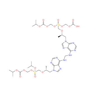 CAS：1093279-77-6，富馬酸替諾福韋二吡呋酯混合二聚體