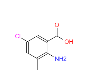 CAS：20776-67-4，2-氨基-5-氯-3-甲基苯甲酸