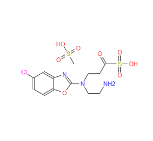 CAS：1276666-12-6，4-((2-氨基乙基)(5-氯苯并[d]惡唑-2-基)氨基)丁-2-酮 二甲磺酸鹽