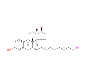 CAS：875573-67-4，7α-(9-溴壬烷基)雌甾-1,3,5(10)-三烯-3,17β-二醇