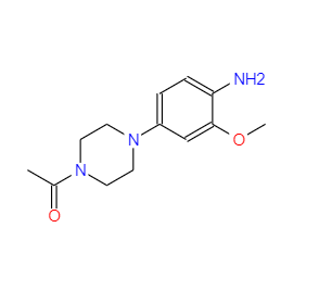 CAS：1021426-42-5，1-[4-(4-氨基-3-甲氧基苯基)哌嗪-1-基]乙-1-酮